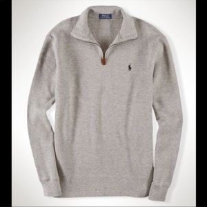 POLO Ralph Lauren Men’s Quarter-Zip Sweater: Large